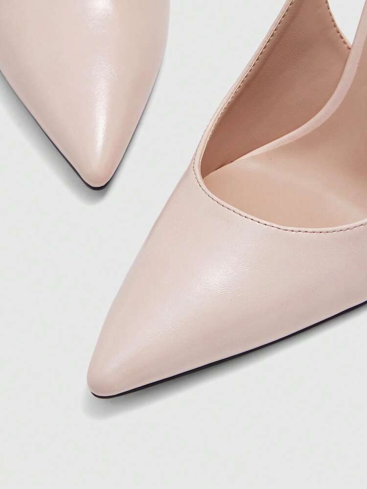 CUCCOO BIZCHIC Women's Pointed Toe Buckle Design Fashion High Heel Sandals For Daily Wear Summer Shoes