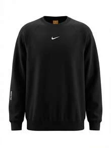Nike Nocta Men's Crewneck Sweatshirt Black - Black - View 1