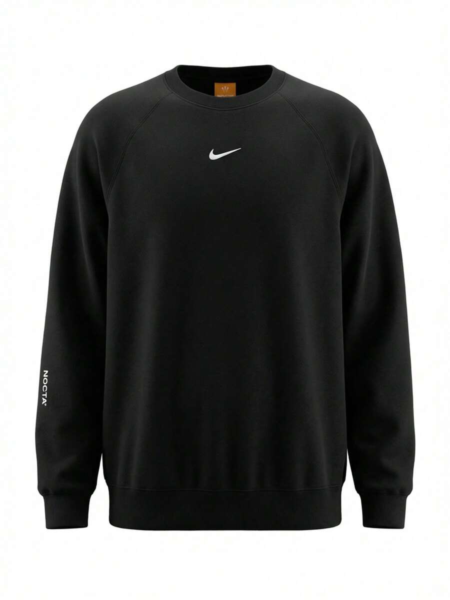 Nike Nocta Men's Crewneck Sweatshirt Black - Black - View 1