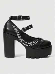 Remache negro + cadena