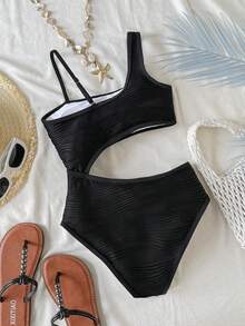 SHEIN Bộ đồ bơi liền thân có họa tiết dành cho bé gái tuổi teen, thiết kế khoét eo, phù hợp cho bãi biển, hồ bơi, đi chơi và nghỉ lễ. Đồ bơi liền thân mùa xuân/hè, đồ bơi màu đen, đồ bơi liền thân màu đen cho bé gái, đồ bơi màu đen kèm áo khoác ngoài, bộ đồ bơi, đồ bơi liền thân màu đen cho bé gái, đồ bơi kiểu váy cho bé gái, đồ bơi liền thân màu đen, đồ bơi màu đen, đồ bơi liền thân cho trẻ em gái, áo liền thân đi biển màu đen cho bé gái, đồ bơi màu đen cho bé gái, đồ bơi màu đen cho trẻ em, đồ bơi màu đen cho bé gái, đồ bơi đen trắng. - Đen và trắng - Xem 6