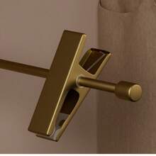5/10/20 Pieces Of High Manganese Steel Pants Rack, Household Pants Clip, Pants Rack Hanger, Aluminum Alloy Pants Hanger, Suitable For Wardrobe Drying Clip, Windproof And Rust Proof - Gold - View 5