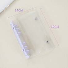 A6 Sticker Book: A Portable, Transparent Ring Binder For Organizing Stickers. Can Be Used As A Transparent Sticker Book, Sticker Album, Photo Storage Pouch, Photo Album, Budget Planner, Diary, Notebook, Or Office Supply Organizer. - Multicolor - View 12