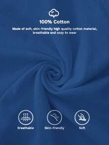 EMERY ROSE Plus Size Contrast Color Notched Neck Casual Short Sleeve Shirt - Blue - View 8