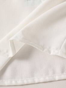 两件套幼儿男童可爱休闲立领短袖短裤套装，面料柔软舒适，适合户外、室内、度假、夏季穿着。 - 彩色 - 查看 6