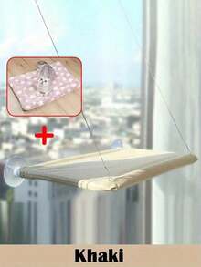 1PC Cat Hammock Hanging Type Cat Bed Window Side Pet Bed Cat Small Dog Window Side Seat Fixing Device Load-Bearing 5kg Pet Accessories - Multicolor - View 15