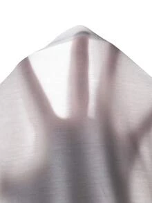 SHEIN 女童蝴蝶结印花短袖T恤和格子裤休闲两件套 - 黑與白 - 查看 7