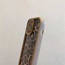 可愛豹紋手機殼，適用於 iPhone，女性女孩用，防震軟 TPU 保護手機殼 - 彩色 - 查看 2