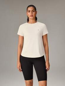 OutZeal SunProof UPF50+ Cooling Sun Protection Tee Women Loose Fit - White - View 4