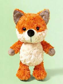 POKOJA LAND Juguete de peluche lindo - Zorro de peluche suave, 29cm/11.4 pulgadas, un adorable juguete de animal de la selva, adecuado para regalos de cumpleaños y Navidad. - Multicolor - Ver 2