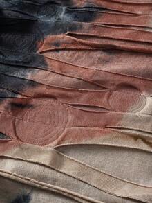 ROMWE MEN 男士宽松荒原风格短袖T恤 - 彩色 - 查看 6