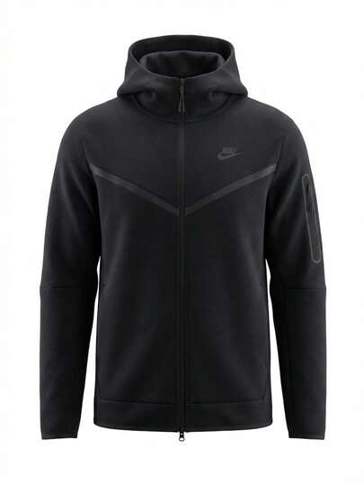 Nike Tech Women's Full-Zip Hoodie Black
