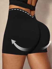 Easithlete 3 quần short thể thao nữ, đen/xám nhạt/đỏ, cạp chun nhún gợi cảm, nâng ngực, co giãn thoải mái, kiểu dáng và màu sắc phổ biến. - Nhiều màu - Xem 3