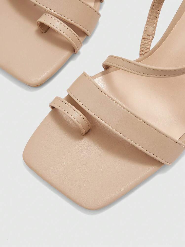 CUCCOO BIZCHIC Women Shoes New Toe With Simple Style High Heels Women's Sandals