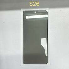 1 miếng kính bảo vệ màn hình chống nhìn trộm, tương thích với Samsung Galaxy S23/S24/S25 Ultra//S26 Ultra/S26, chống nhìn trộm, chống trộm, mở khóa bằng vân tay, chống trầy xước, chống rơi vỡ, chống nước. - màu đen - Xem 18