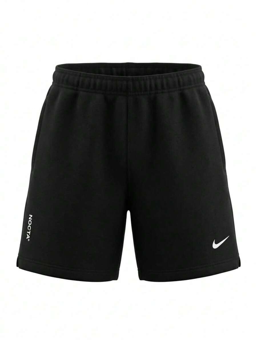 Nike Nocta Men's Cardinal Fleece Shorts Black - 黑色 - 查看 1