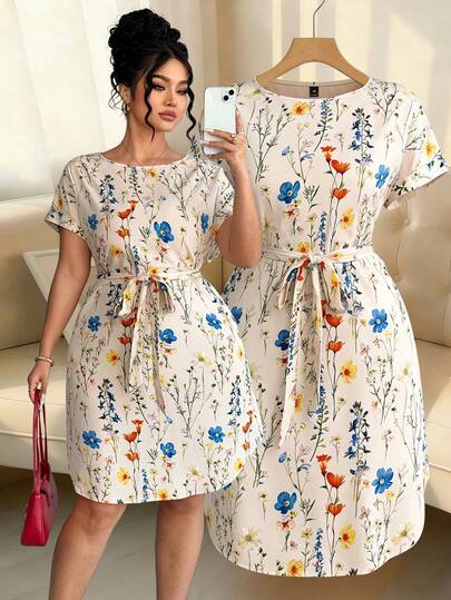 Plus Size Summer Dresses | Fashion Plus Size Summer Dresses | SHEIN USA
