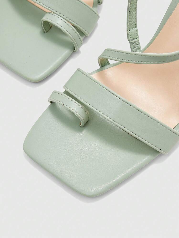 CUCCOO BIZCHIC Women Shoes New Toe With Simple Style High Heels Women's Sandals