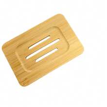 1Pc Soap Dish, Household Bathroom Soap Storage Tray, Also As Home Decor - brown - View 4