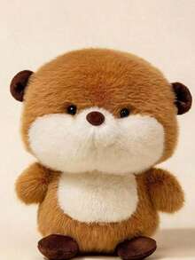 POKOJA LAND 1件装，可爱熊猫、小猫、鸭子、狐狸和浣熊毛绒玩具，适合活动和派对装饰，精美玩具，家居装饰，以及可爱的毛绒动物礼物，是独立日、生日、母亲节和婚礼的理想之选。春季至夏季 - 彩色 - 查看 14