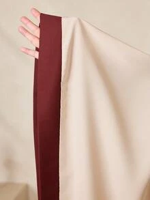 Al Najma 女士土耳其长款连衣裙和阿拉伯传统长袍 - 紫色 - 查看 7