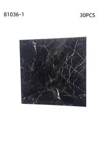 15 /30 PCS Peel And Stick Marble Vinyl Floor Tile Waterproof Self Adhesive Flooring For Wall Thick Durable PVC Wallpaper Anti Slip Easy To Clean For Kitchen Bathroom Living Room Office Home Decor Removable Renter Friendly - multicolor - View 5