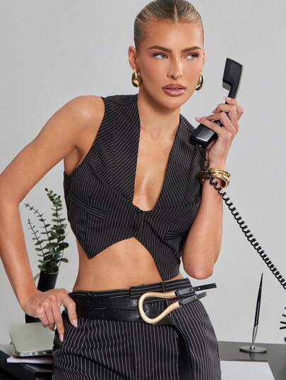 Hauture Women's Sleeveless Striped Tank Top Vest
