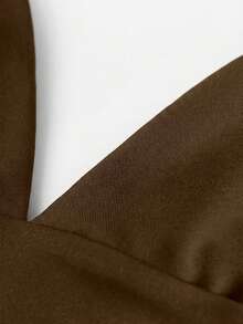 ROMWE Women's Solid Color Casual Versatile Daily Wear Camisole Top - Khaki - View 2