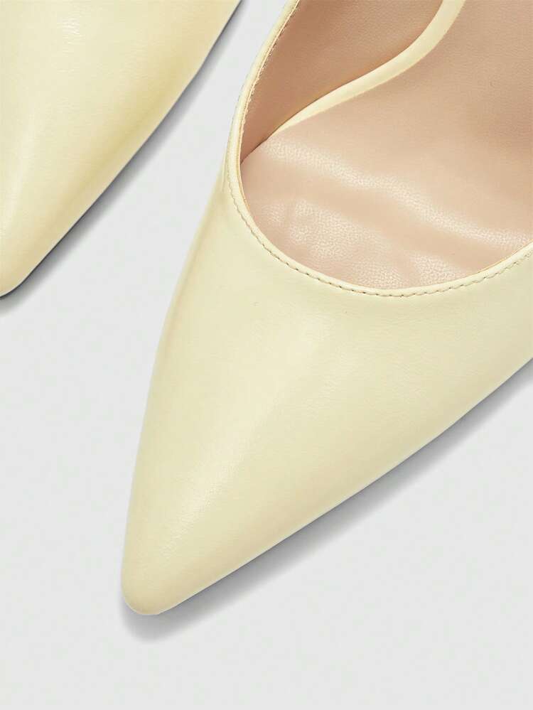 CUCCOO BIZCHIC Women's Pointed Toe Buckle Design Fashion High Heel Sandals For Daily Wear