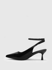 CUCCOO BIZCHIC Women's Versatile Commuter Minimalist Pointed Toe Pumps - Black - View 3