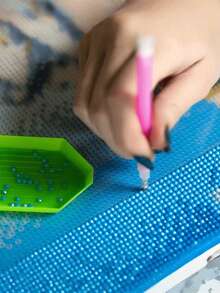 5D Diamond Painting DIY Diamond Painting Kit, Diamond Art Set Suitable For Beginners. Perfect For Home Wall Decoration, Holiday And Birthday Gifts, Exquisite Artworks, And Stress-Relieving Fine Art. Diamond Painting Kit - Multicolor - View 8