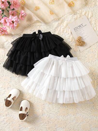 Baby Girl Tulle Skirt, Party Dress, Holiday Celebration, Photography Prop