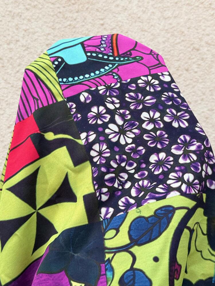 Plus Size Women's Wavy Striped Geometric Print V-Neck Bat Short-Sleeved Side Slit Country Vacation Long Dres,Spring And Summer Summer Dress Summer Outfits Summer Clothes Spring Dress Spring Outfit Women Spring Clothing Floral Dress Floral Dresses For Women Beach Vacation Outfits For Women Vacation Dress Bohemian African Dresses For Woman Women's Summer Dresses Women's Summer Beach Dress Summer Dresses For Women Spring Dress Women Beach Dress Holiday Dresses Country Dress Floral Dress