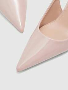 CUCCOO BIZCHIC 女士尖头高跟鞋通勤简约百搭 - 裸色 - 查看 5