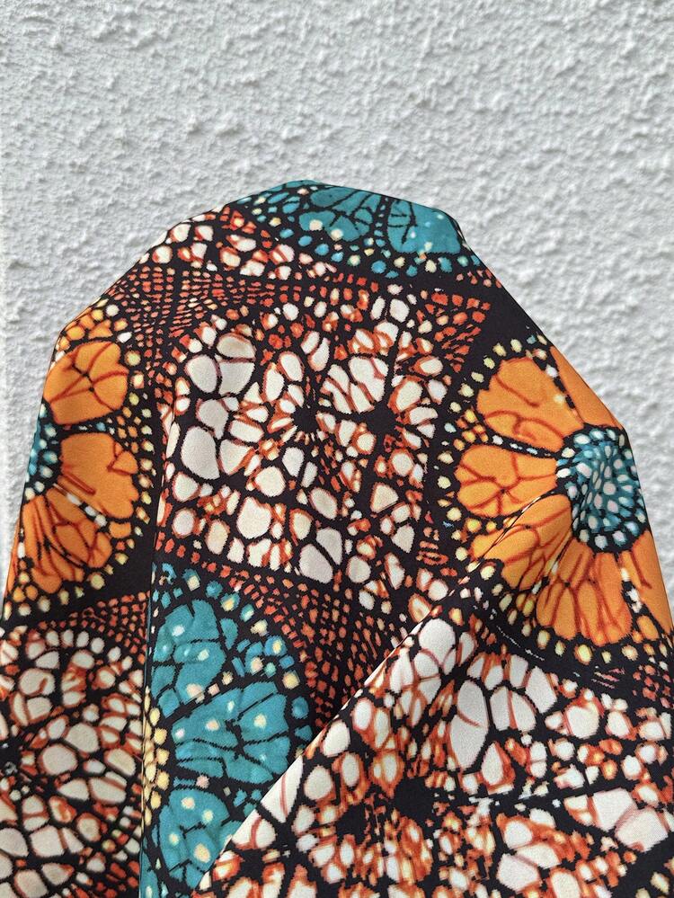 Plus Size Women Floral Print Loose Casual Shirt Summer Outfits Summer Clothes Spring Dress Spring Outfit Women Spring Clothing Beach Vacation Outfits For Women Vacation Dress Bohemian Festival Outfits For Women Beach Outfits For Women Plus Size Women's Summer Outfits Summer Tops