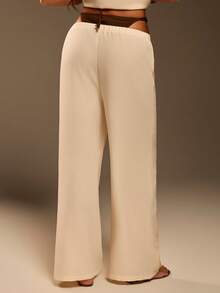 Athîral Quần nữ dáng rộng in hình cây cọ, thích hợp mặc thường ngày. - Nhiều màu - Xem 6