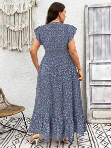 Women Midi Dresses - 藍色的 - 查看 2