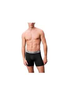 Calvin Klein 3 Pack Men's Boxers - Black - View 3
