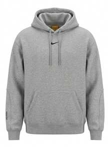 Nike Nocta Men's Fleece CS Hoodie Grey - Dark Grey - View 1