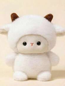 POKOJA LAND 1件装，可爱熊猫、小猫、鸭子、狐狸和浣熊毛绒玩具，适合活动和派对装饰，精美玩具，家居装饰，以及可爱的毛绒动物礼物，是独立日、生日、母亲节和婚礼的理想之选。春季至夏季 - 彩色 - 查看 9