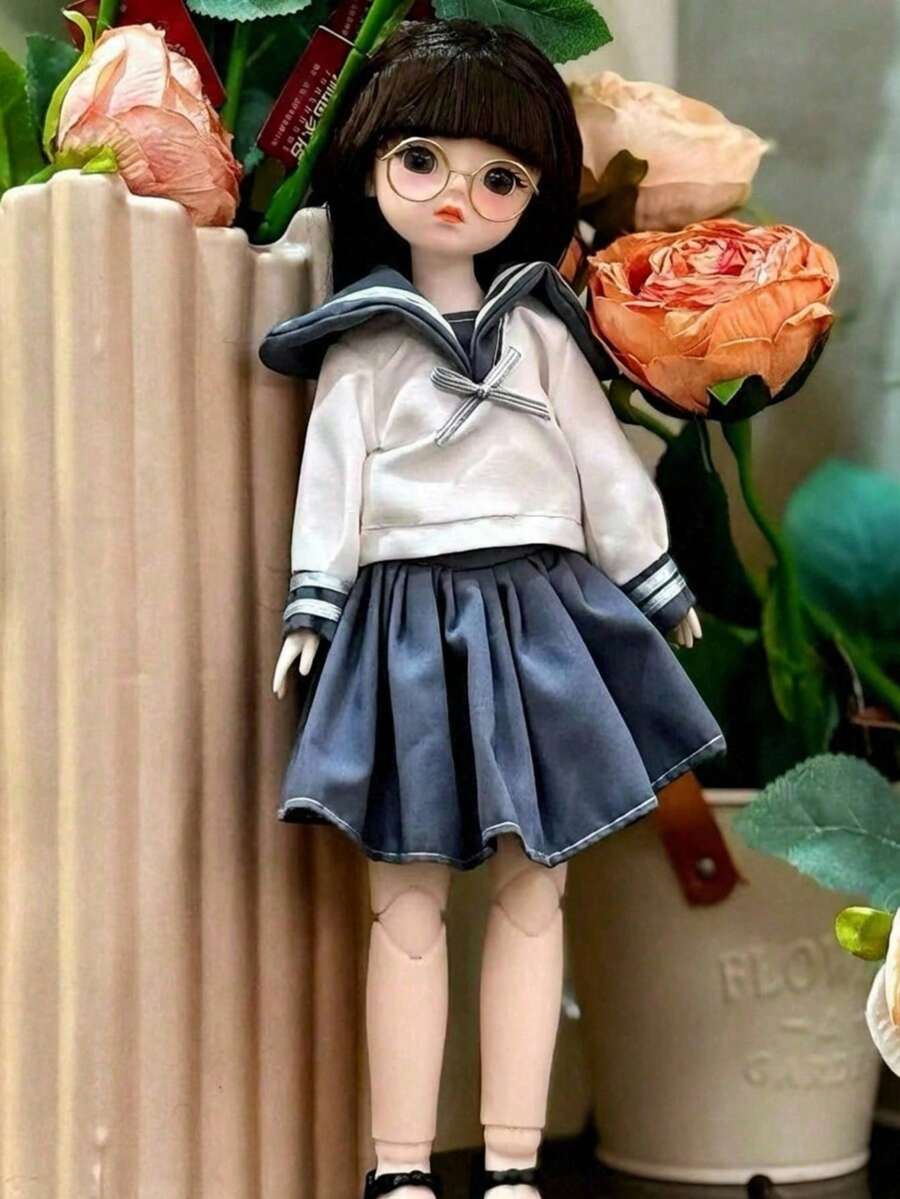1 件森林系列极具吸引力的 30 厘米 BJD 服装套装女孩单人娃娃公主玩偶玩具礼物青少年收藏家生日派对礼物家居展示装饰 - 彩色 - 查看 1