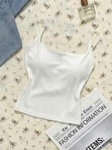 Attitoon 3件套女士休闲露背吊带背心套装，女士日常穿搭，女士夏季穿搭，复古风，Y2K街头风 - 彩色 - 查看 4