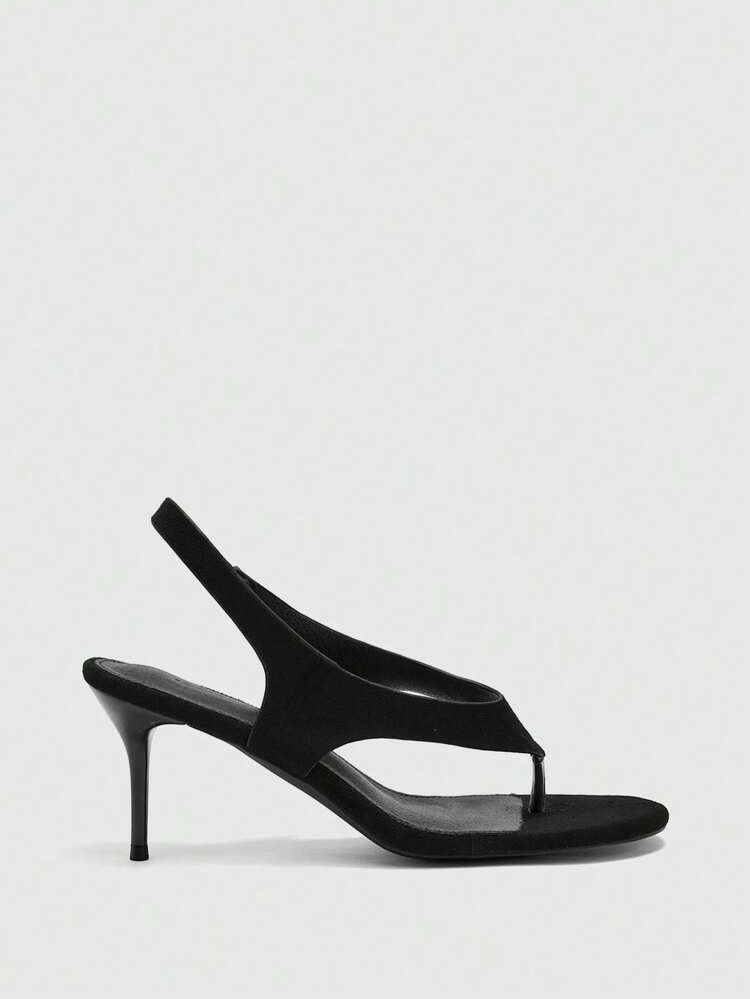 CUCCOO BIZCHIC Women's Autumn/Winter New Arrival Round Toe High Heel Sandals, Elegant, Sweet, Romantic, Suitable For Afternoon Tea, Dates, Fashion Parties, Workwear, Versatile, Halloween