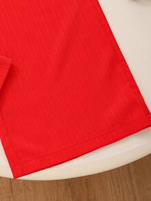 Sparklyn 2件套女童碎花印花T恤和高腰纹理阔腿裤套装 - 彩色 - 查看 6