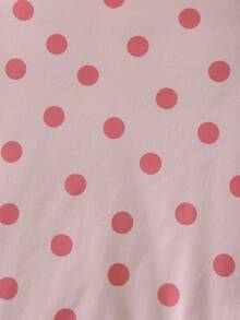 3-Piece Newborn Baby Pajamas Light Pink,Autumn,Cute,Family Matching Rabbit Polka Dot Sleep Sack Gown Set,Soft Cotton Long Sleeve Infants Nightgown - Multicolor - View 8