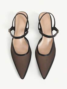 CUCCOO CHICEST Giày sandal cao gót dành cho nữ - màu đen - Xem 2