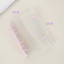 A6 Sticker Book: A Portable, Transparent Ring Binder For Organizing Stickers. Can Be Used As A Transparent Sticker Book, Sticker Album, Photo Storage Pouch, Photo Album, Budget Planner, Diary, Notebook, Or Office Supply Organizer. - Multicolor - View 2