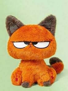 POKOJA LAND 1个可爱又酷炫的卡哇伊大眼橘猫毛绒玩具 - 蓬松柔软的毛绒动物，表情丰富，适合拥抱，生日、万圣节、圣诞节礼物及成人礼物（灰色爪子和白色肚子），猫咪毛绒玩具，兔子毛绒玩具，适合春夏 - 彩色 - 查看 7