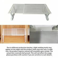 Adjustable Expandable Shelving Unit | High Load Capacity, Space Saving | Fits Wardrobe, Shoe Rack, Kitchen Cabinet (Max Load 50lbs!) | Plate Rack, Shoe Rack, Kitchen Storage, Storage Drawer, Organizer Rack - White - View 7