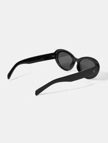 MOTF PREMIUM BLACK OMBRE CAT EYE FASHION GLASSES - Bright black - View 4